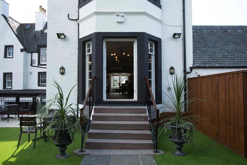 The Cross Keys Hotell Peebles Exteriör bild